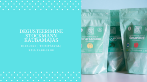 BabyCool püreede degusteerimine Stockmann Kaubamajas