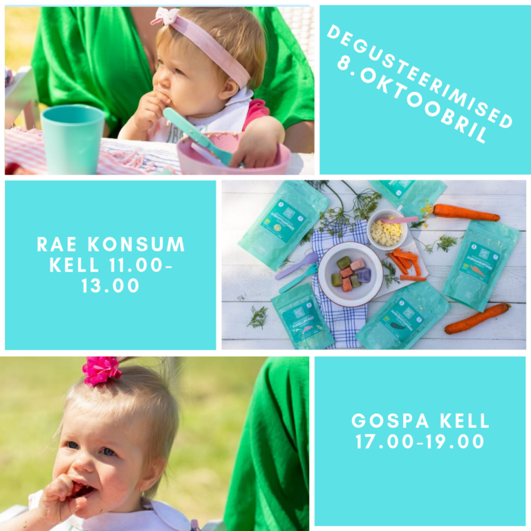 8.oktoobril toimuvad BabyCool degustatsioonid