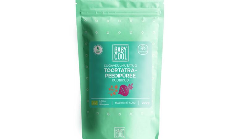 Sügavkülmutatud toortatra-peedipüree kuubikud 200g